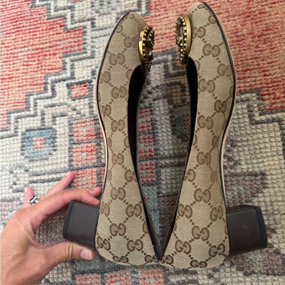 Gucci Block Heel Pumps - Picture 7 of 7